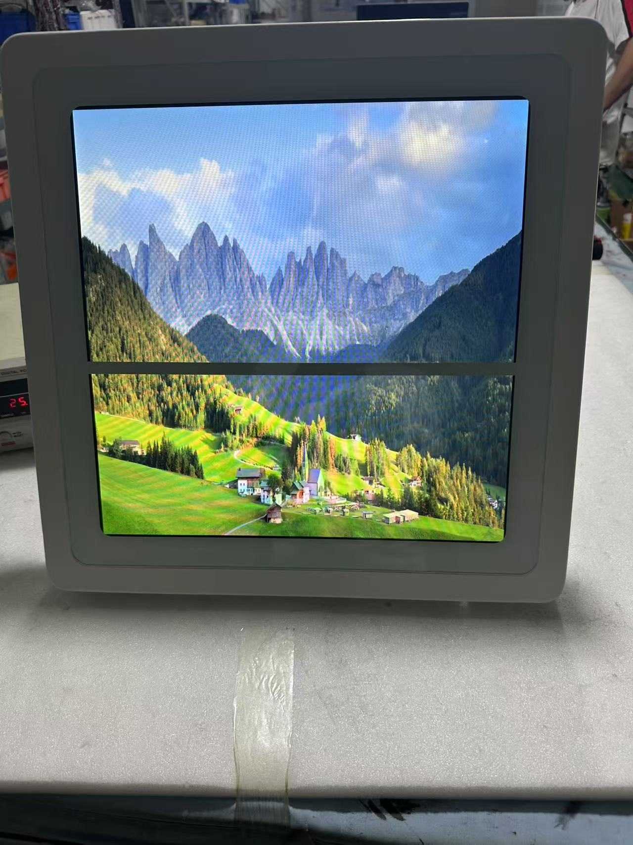 19.2inch Square Touch Monitor na stenu namontovanú stolnú plochu Dual-Purpose